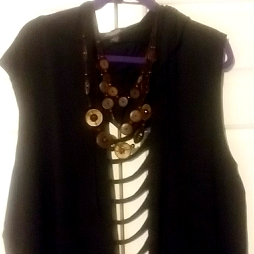 Rouge Black Sexy Blk. hooded Cover/wrap Size 4X